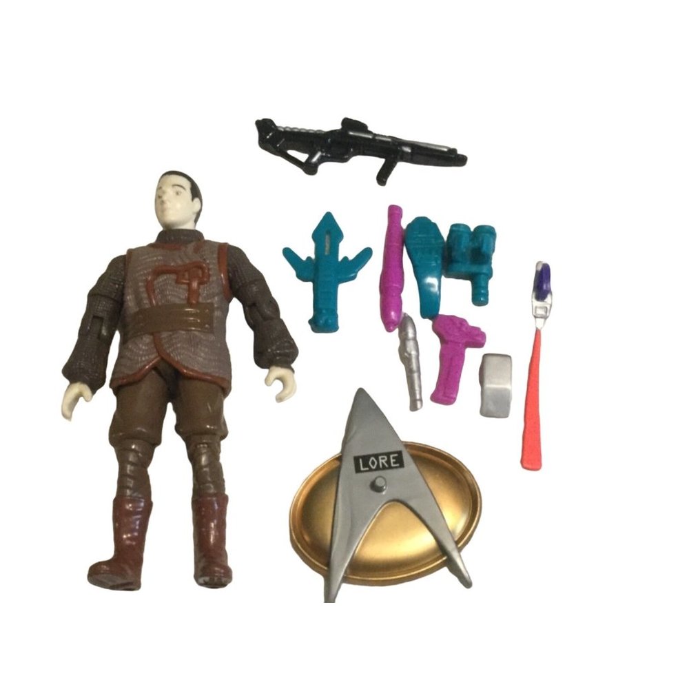 Star Trek Next Generation Lore Figure & accessories 1993 Playmates